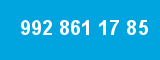 992 861 17 85 992 861 17 85